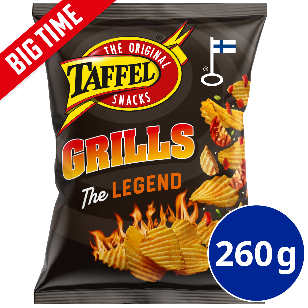 Taffel Grills grillimaustettu sipsi 260g