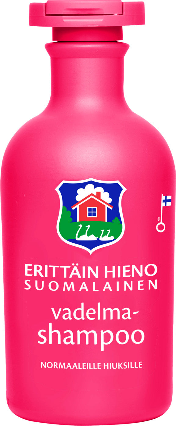 Mycket fin finsk hallonshampo 300ml