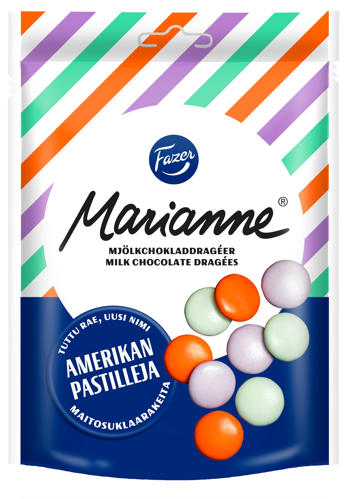 Fazer Marianne Milchschokolade mit Schokolinsen 150g