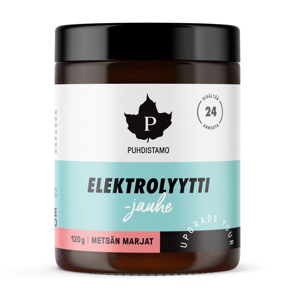 Puhdistamo Elektrolyyttijauhe Metsän marjat 120 g