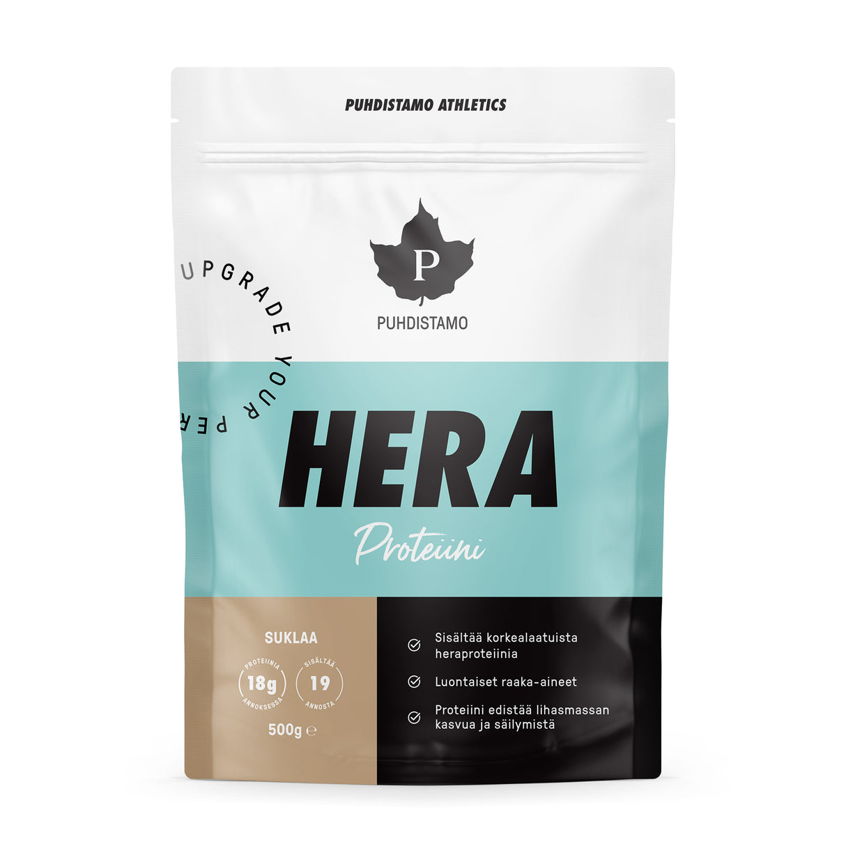 Puhdistamo Athletics Heraproteiini Suklaa 500 g