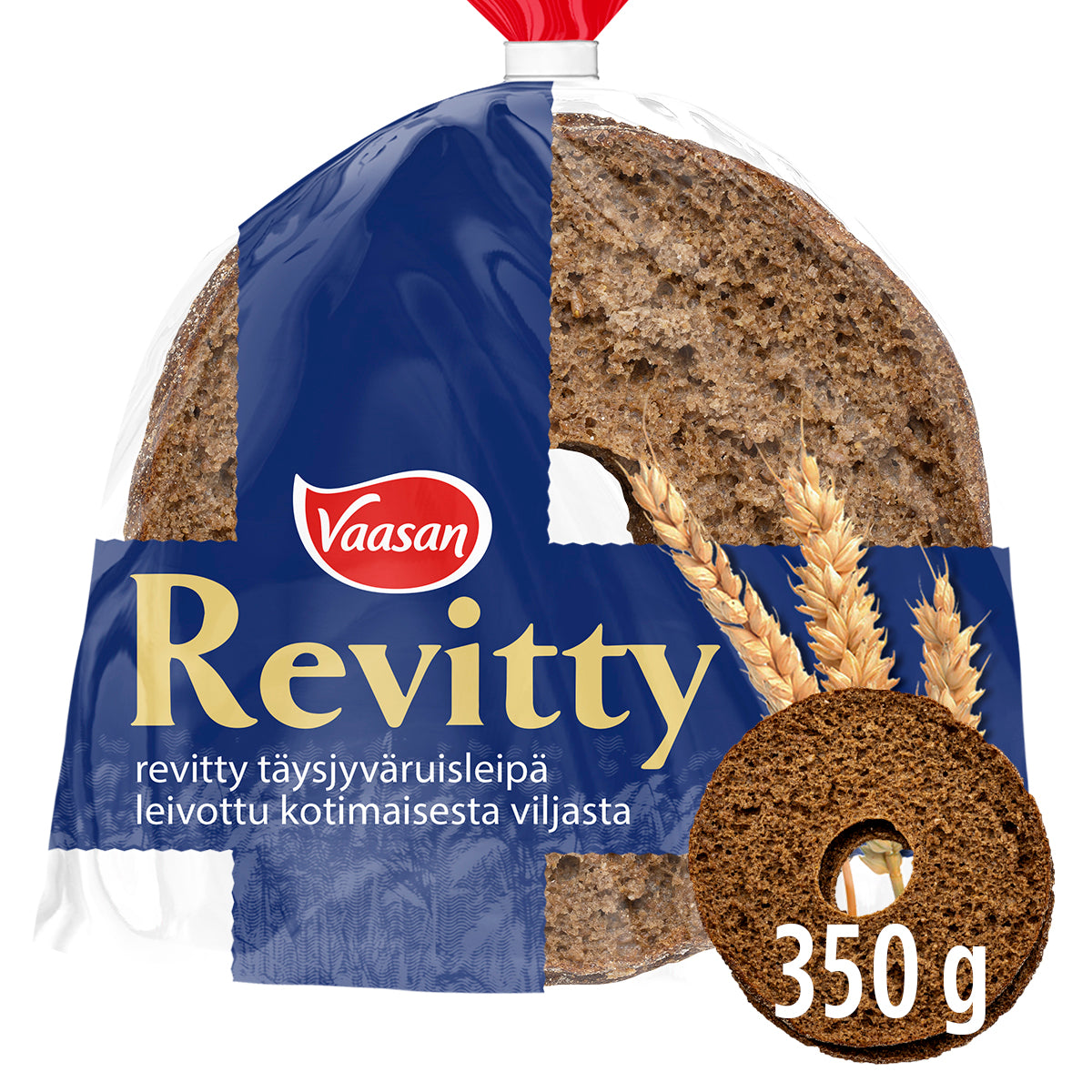 Vaasan Revitty 350g fullkornsrye bröd