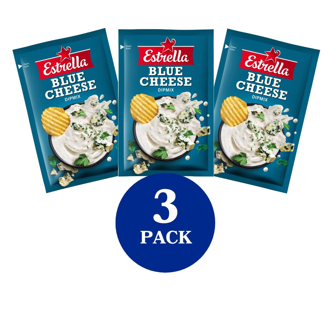 Estrella Blue Cheese Dippiseos 15g 3-PACK