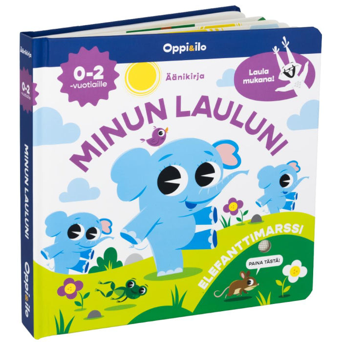 Oppi&ilo - Minun lauluni -äänikirja 0-2v