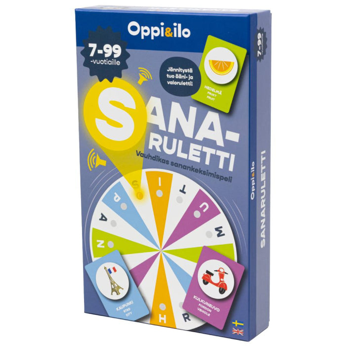 Oppi&ilo - Sanaruletti-peli 7-99v