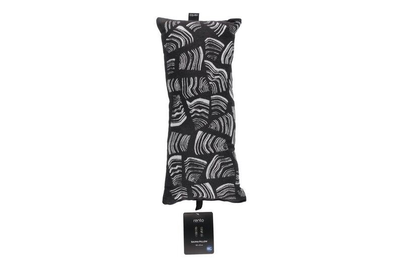 Rento Pino Sauna pillow 50x22 cm black