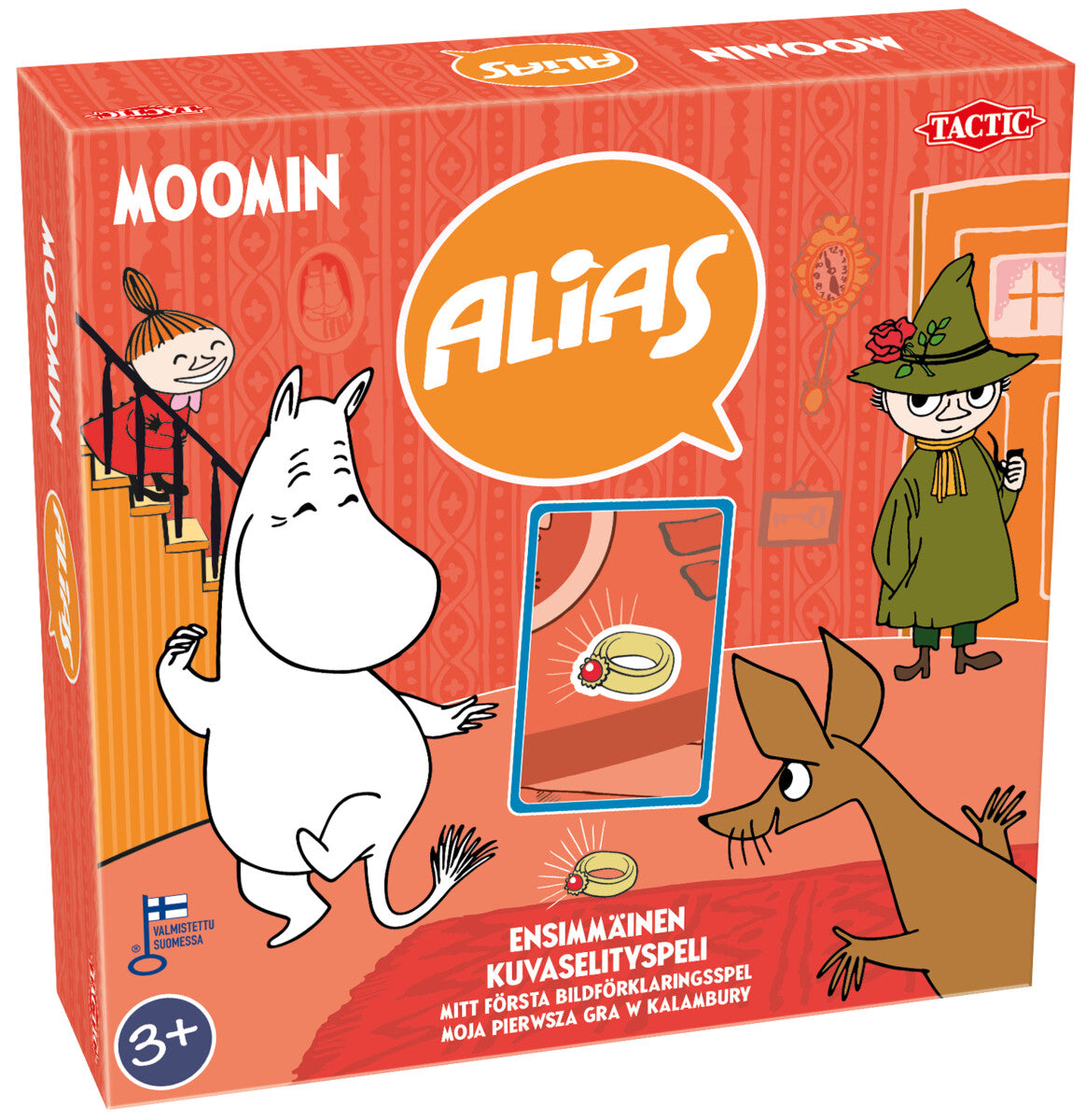 Tactic Första Alias Mumin brädspel