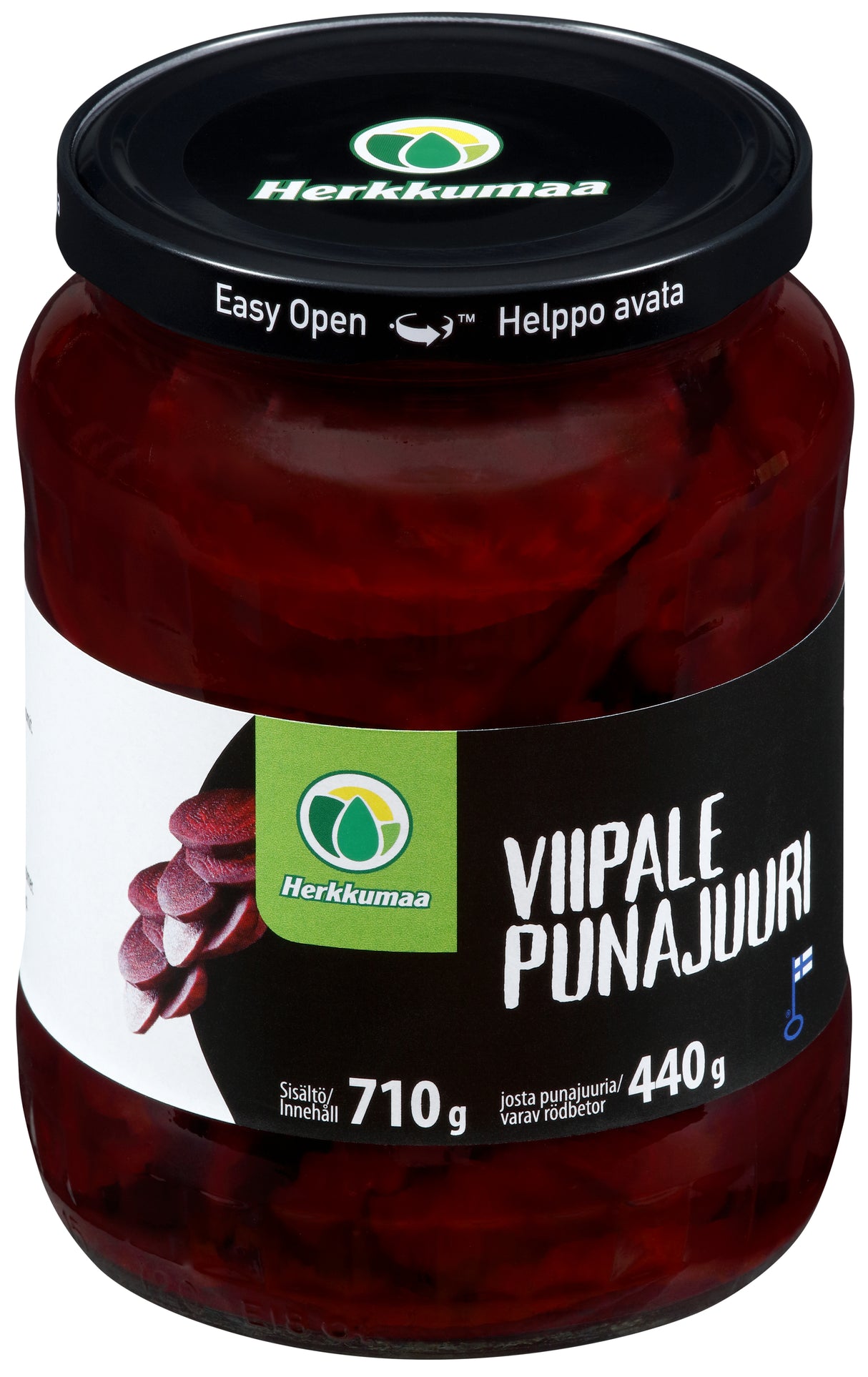Herkkumaa Sliced beetroot  710/440g