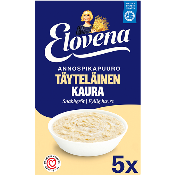 Elovena 200g täyteläinen kaura annospikapuuro