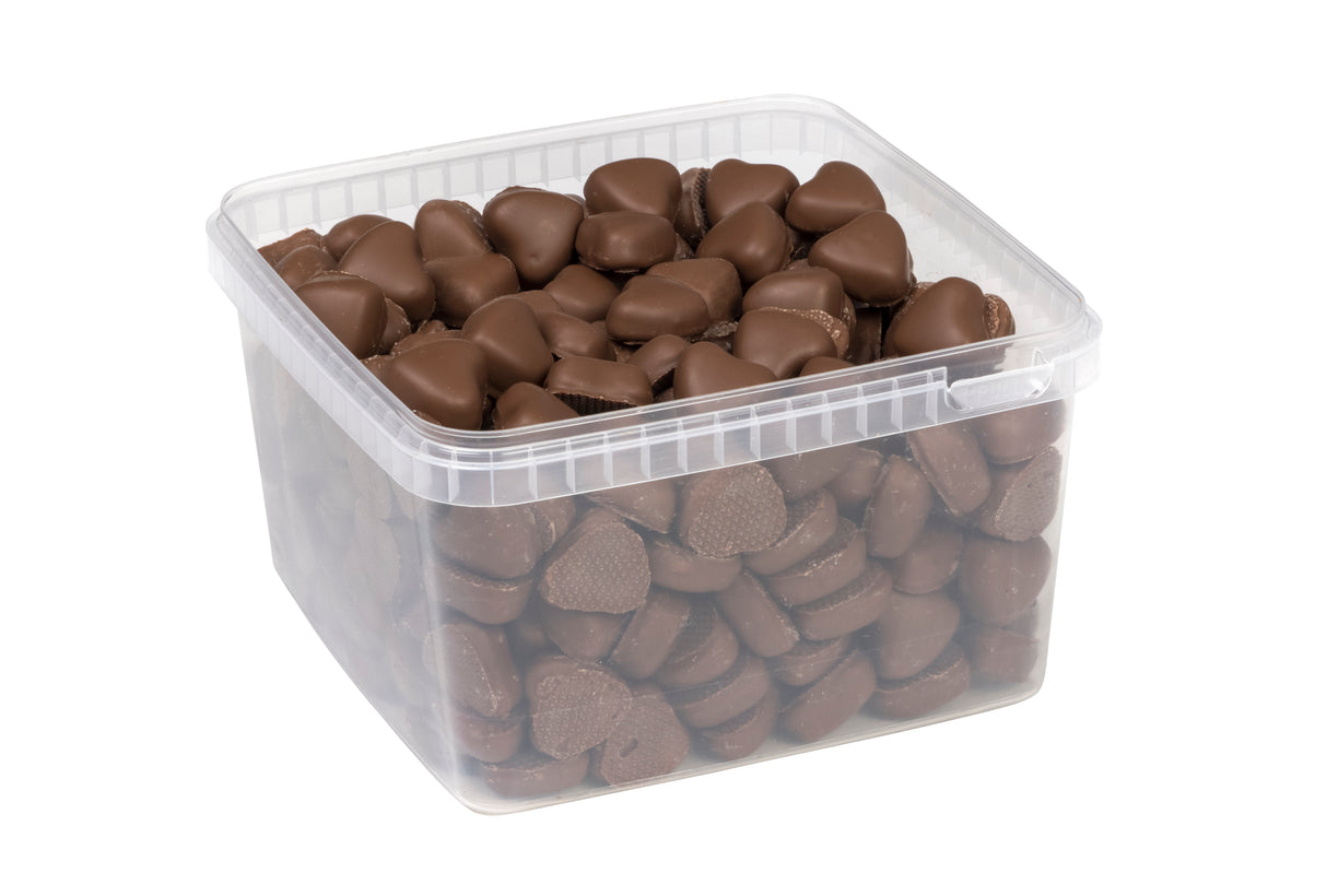 Panda Karamellherz Schokoladenpraline 2,5kg