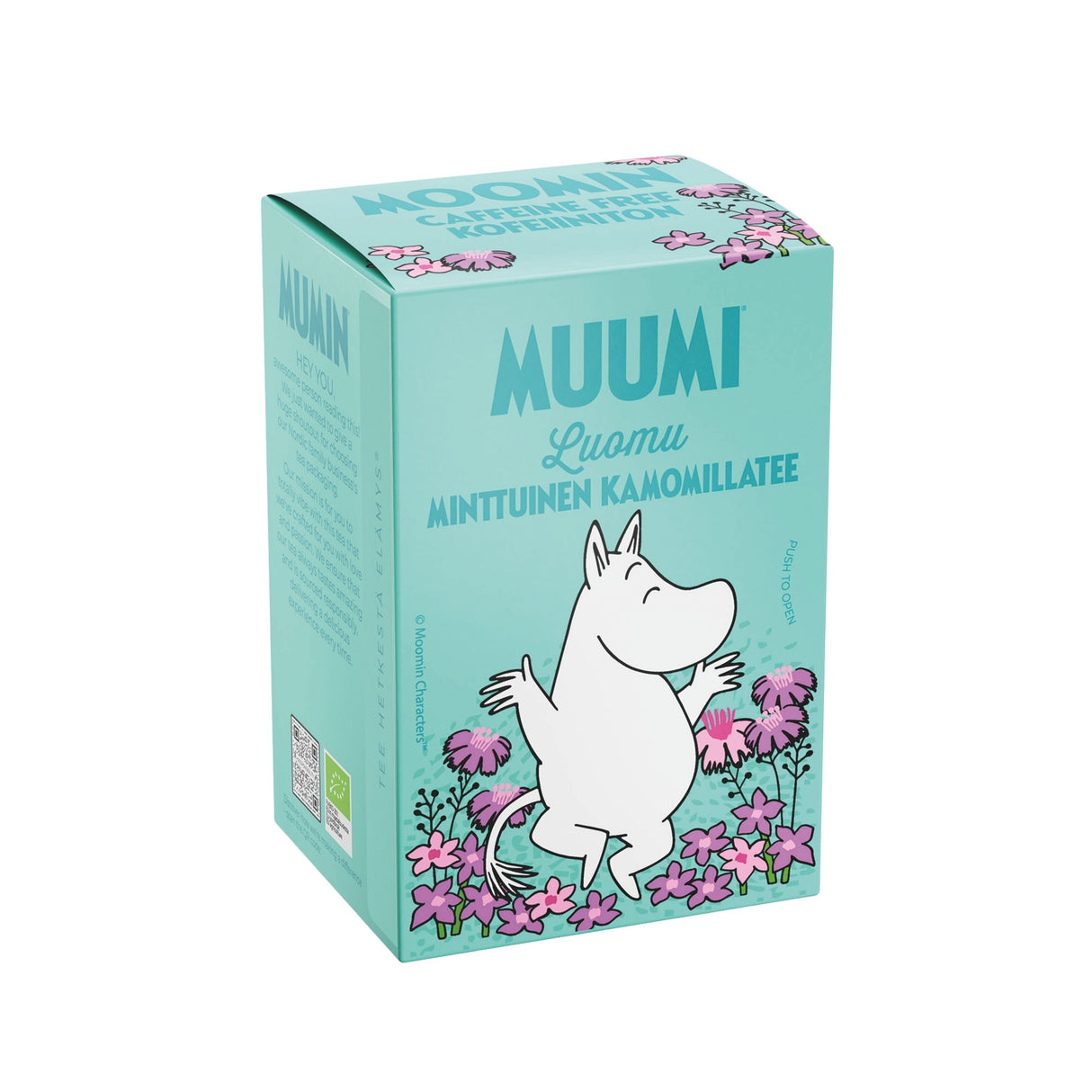 Nordqvist Muumi Minttuinen kamomillatee 20 x 1,5g luomu FI-EKO-201