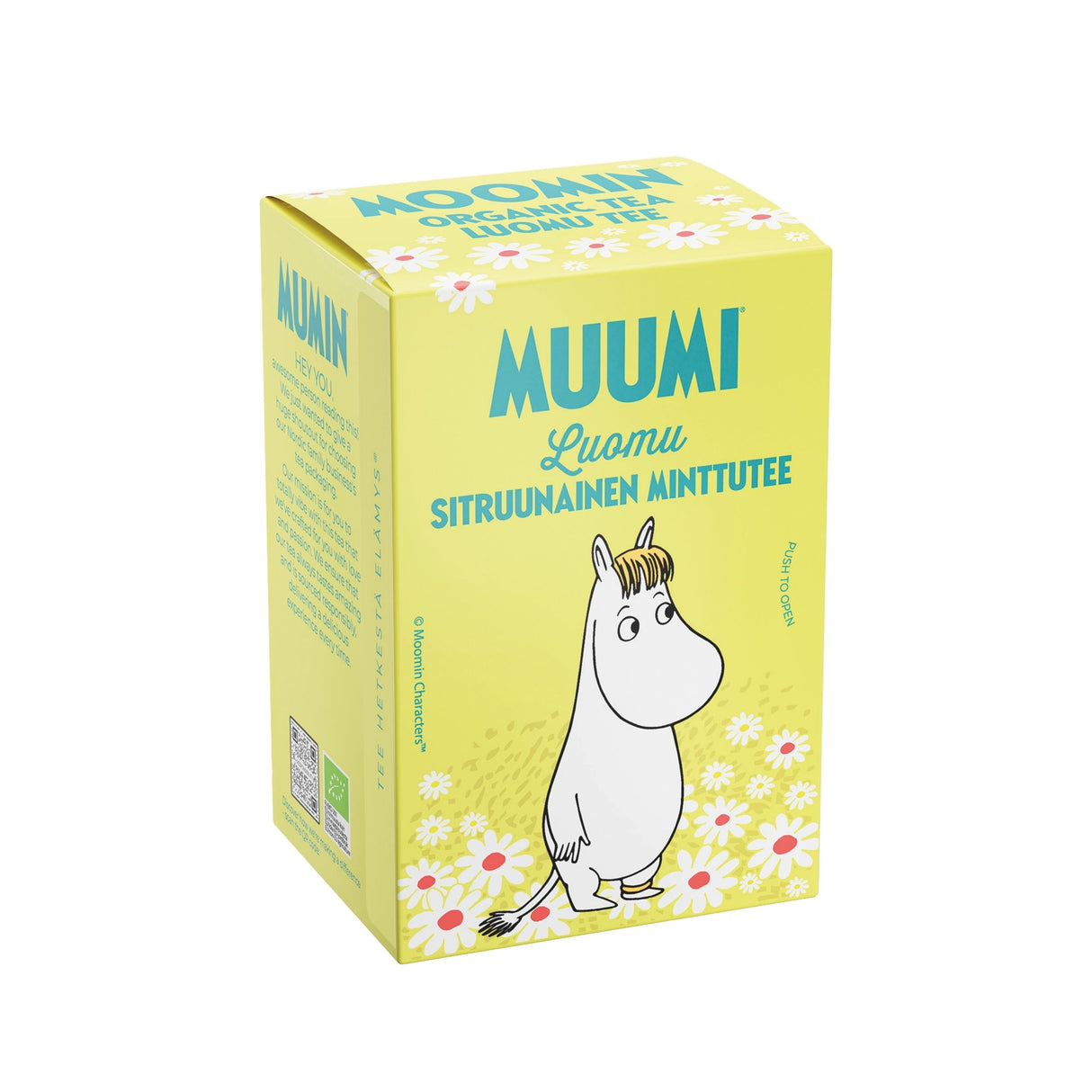 Nordqvist Muumi Sitruunainen minttutee 20 x 1,75 g Luomu FI-EKO-201