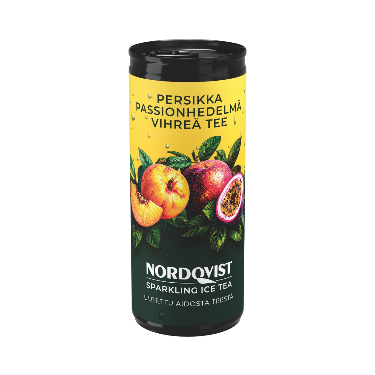 Nordqvist Jäätee Persikka-passion vihreä tee 330 ml