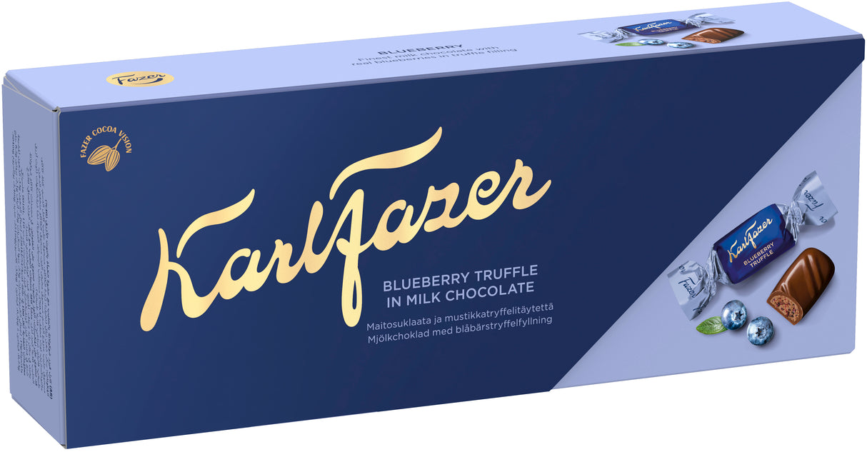 カールファゼル ブルーベリートリュフ入りミルクチョコレートコンフェクショナリー 250g