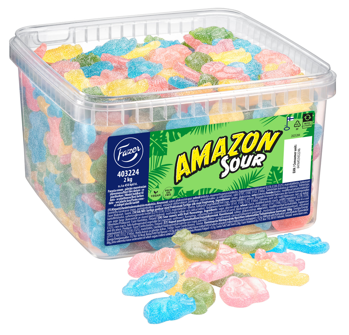 Fazer Amazon Sour irtokarkki 2,0kg
