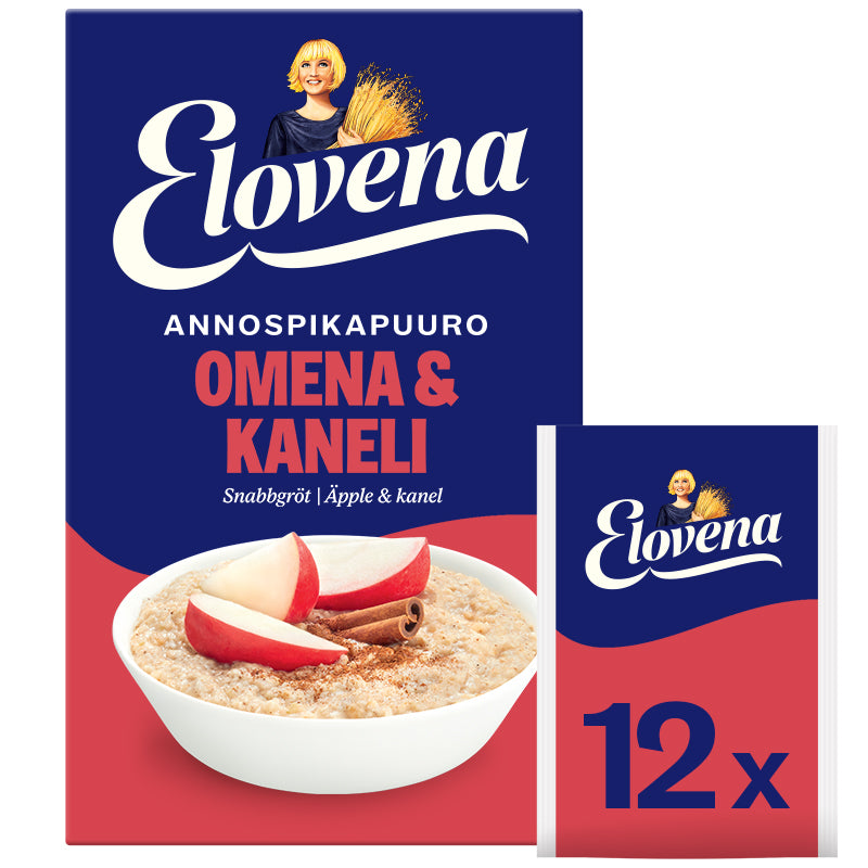 Elovena 420g omena & kaneli annospikapuuro