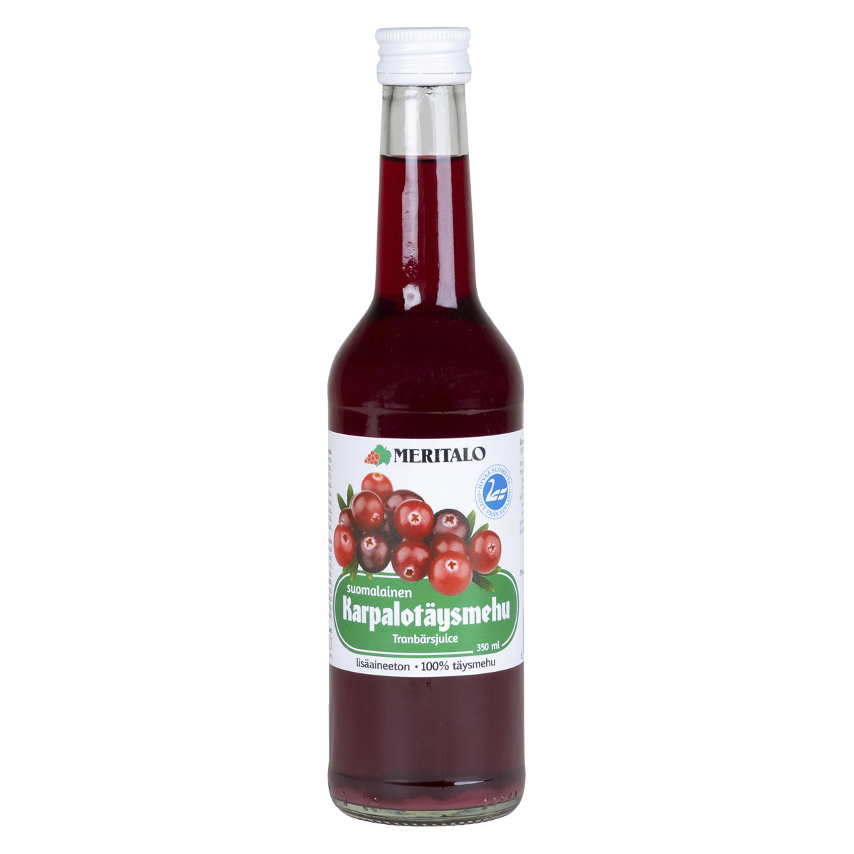 Meritalo Suomalainen Karpalotäysmehu 350ml, ei lisättyä sokeria