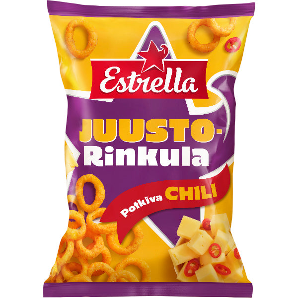 Estrella Käse-Ring Potkiva Chili 200g