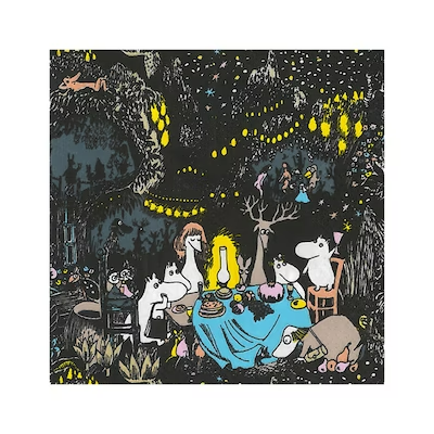 Moomin tissue lautasliina Tähtimuumi 33cm 20kpl